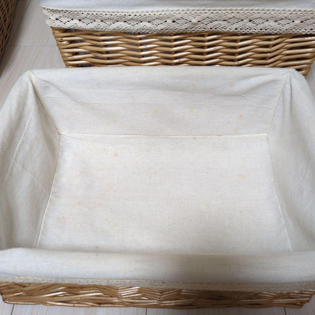 最終価格！　メルカド　バスケット　カゴ　かご　8個セット　籐籠