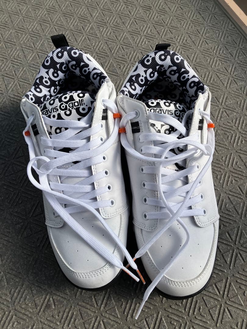 【美品】グラビスゴルフ シューレース ローカットゴルフシューズ（27.5）