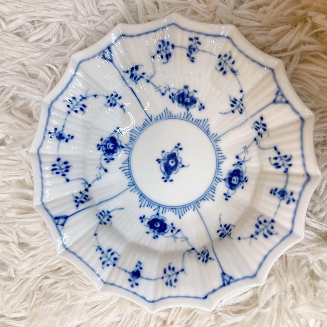 ロイヤルコペンハーゲン ブルーフルーテッド　ディッシュ