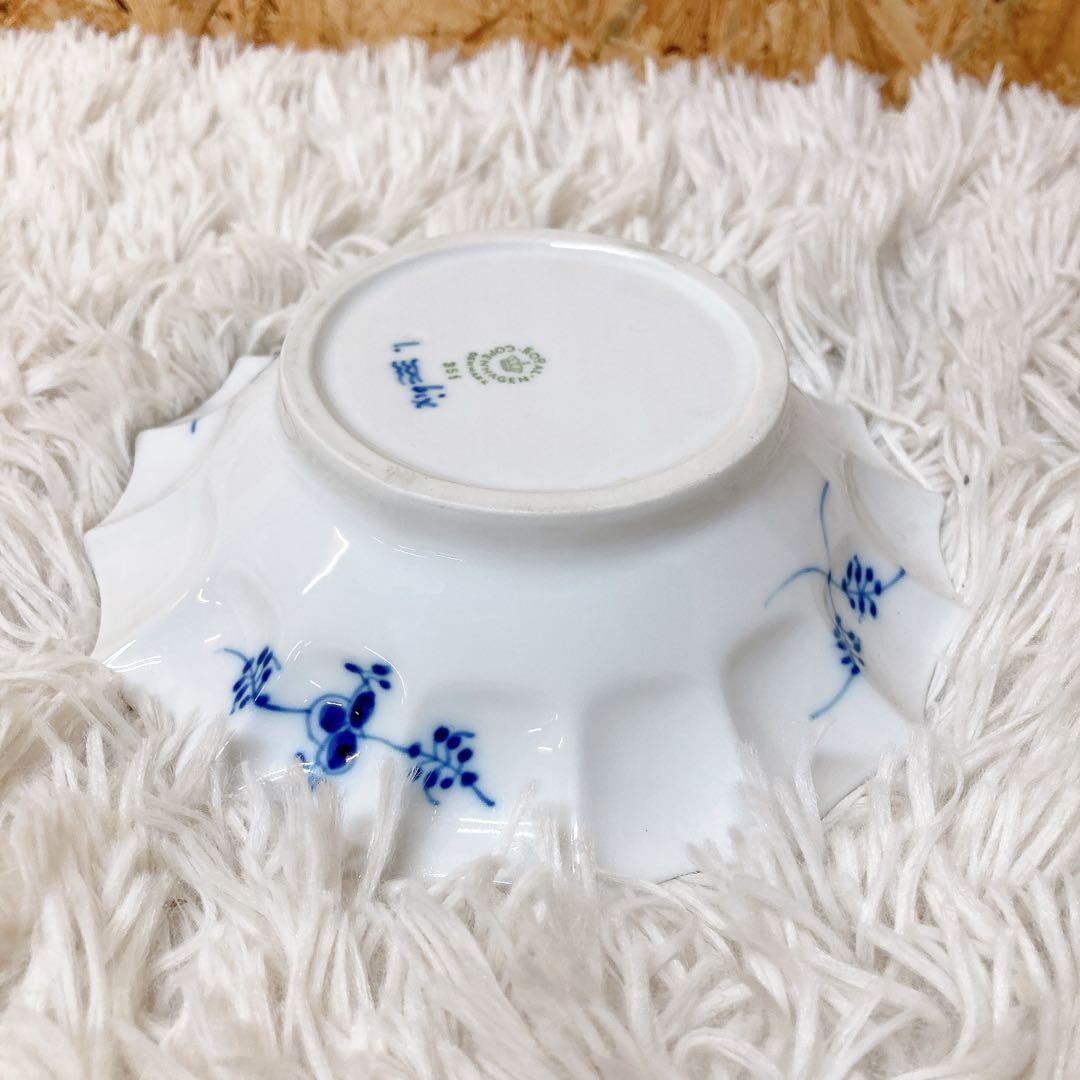 ロイヤルコペンハーゲン ブルーフルーテッド　ディッシュ
