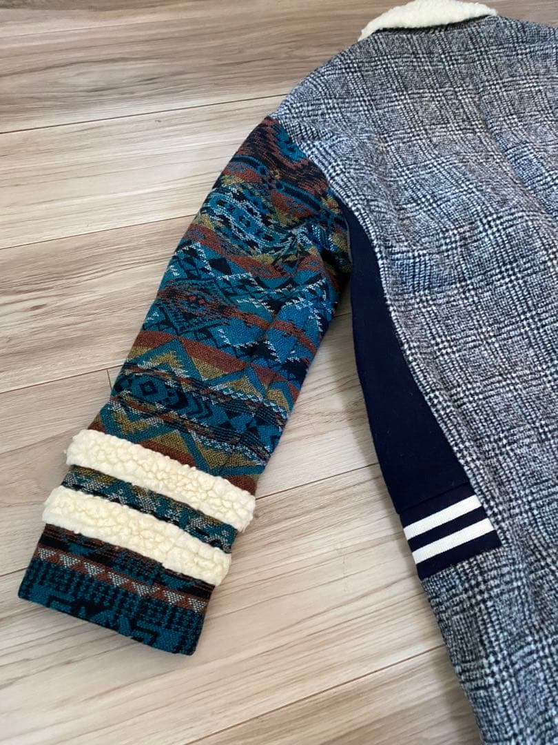 PHENOMENON チェスターコート ボア襟