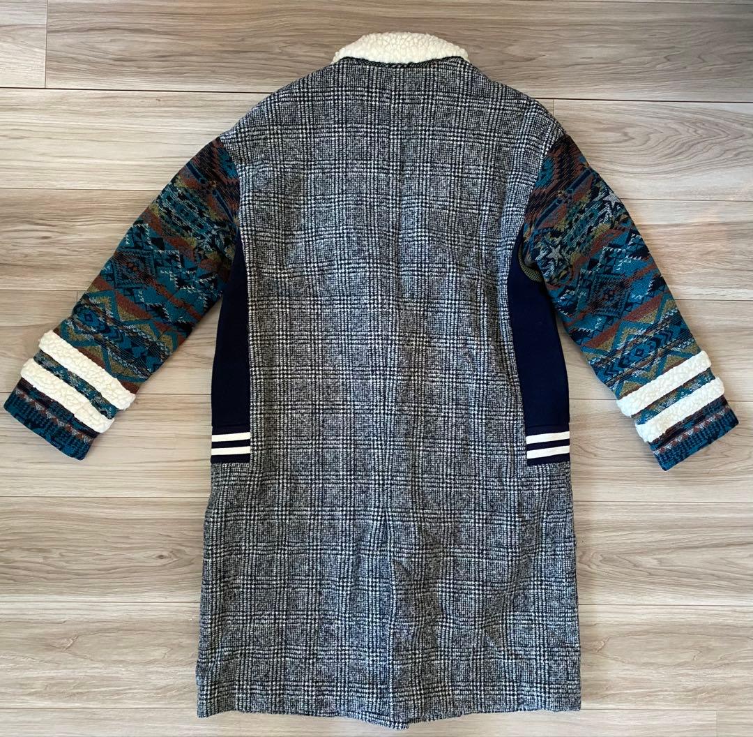 PHENOMENON チェスターコート ボア襟