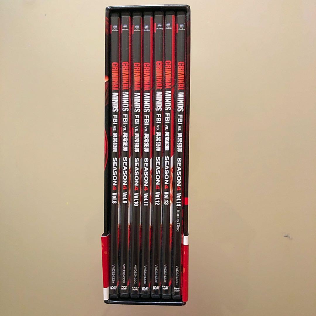 クリミナル・マインド/FBI vs.異常犯罪 シーズン4 コレクターズBOX …