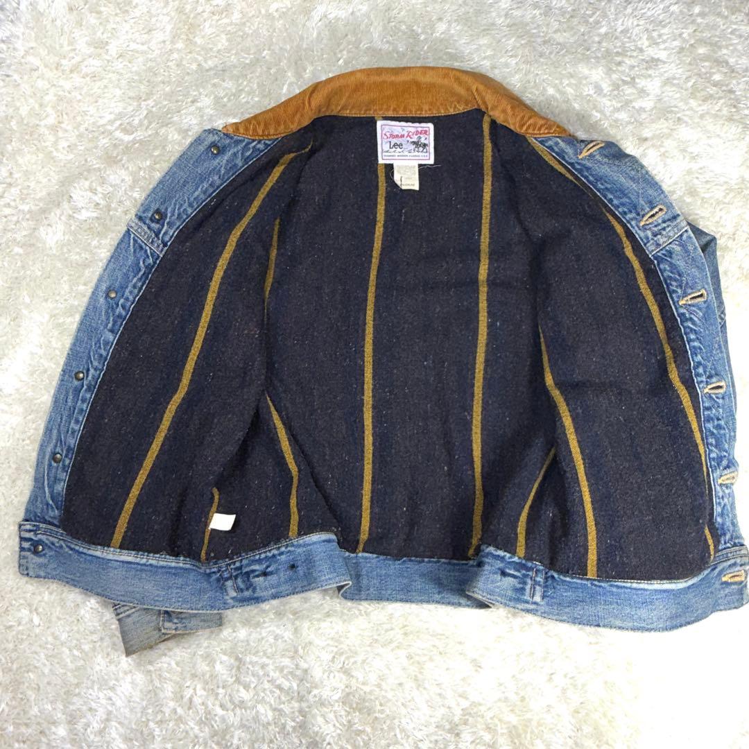 Lee STORM RIDER　ストームライダー　80s アメリカ製　色落ち抜群