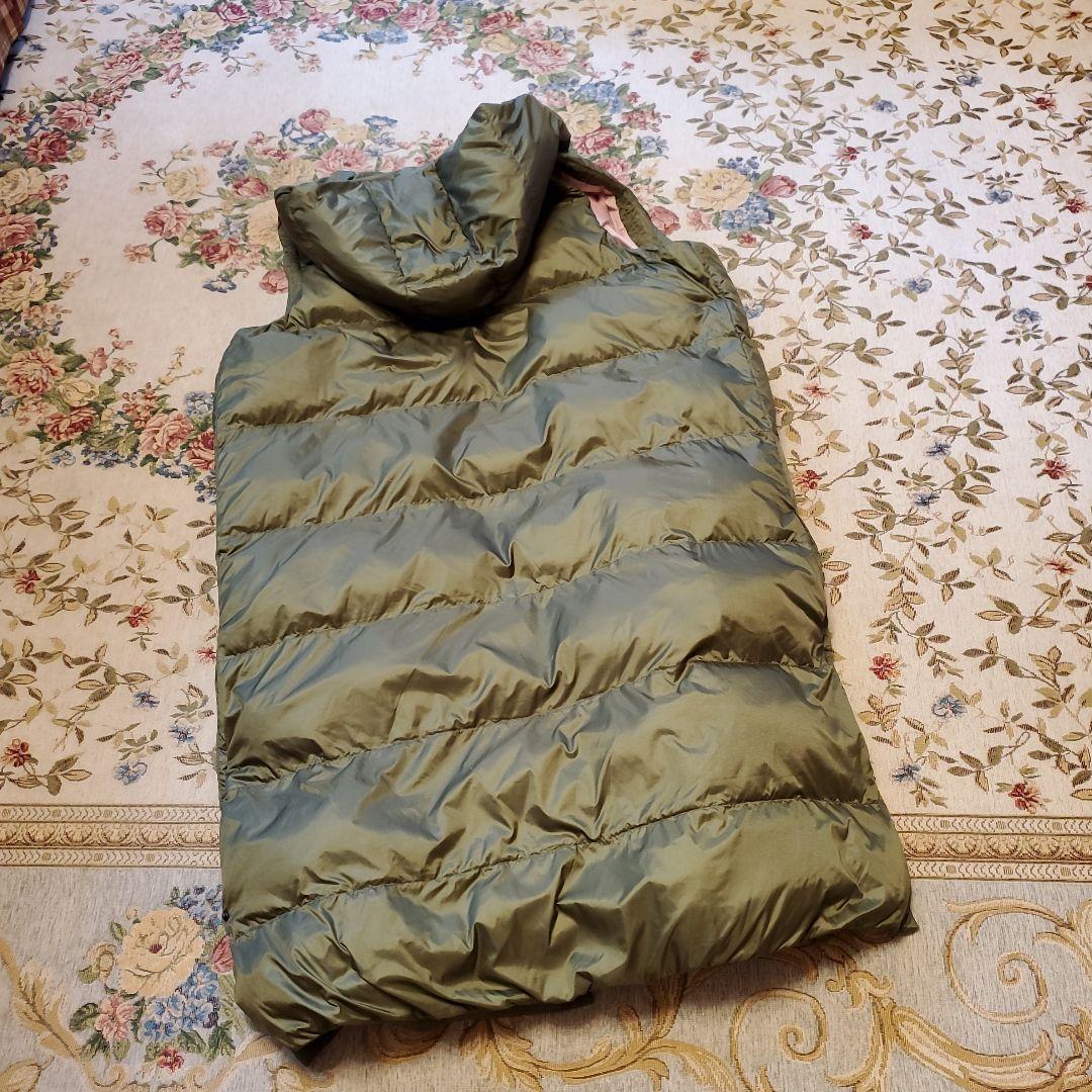 撥水 バラモ ジャケット 中綿ロングベスト キルティング