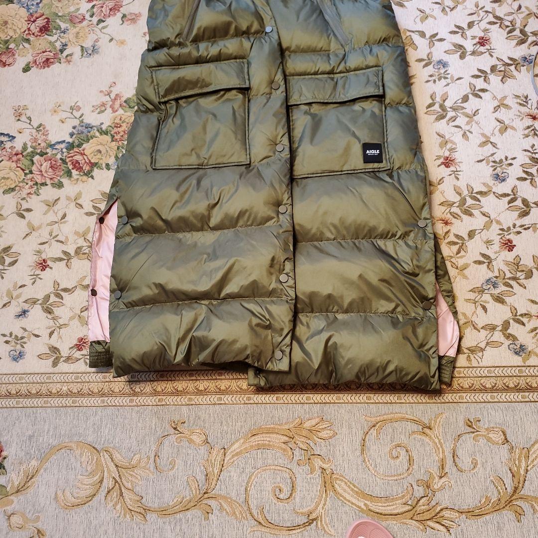 撥水 バラモ ジャケット 中綿ロングベスト キルティング