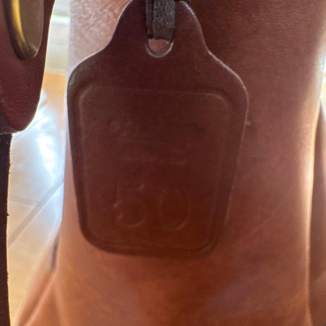 HERZ 横型2wayトートバッグ T-146 チョコ セミオーダー品