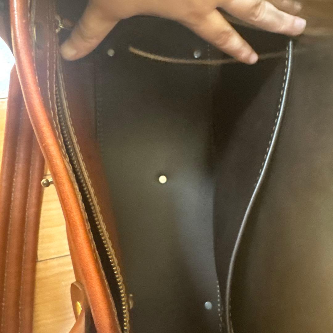 HERZ 横型2wayトートバッグ T-146 チョコ セミオーダー品