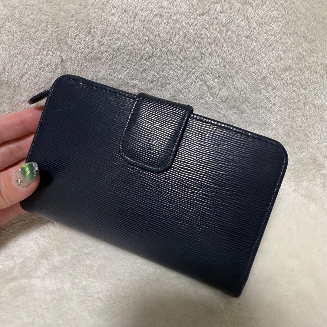 RUI様用 PRADA プラダ ネイビー 二つ折り財布