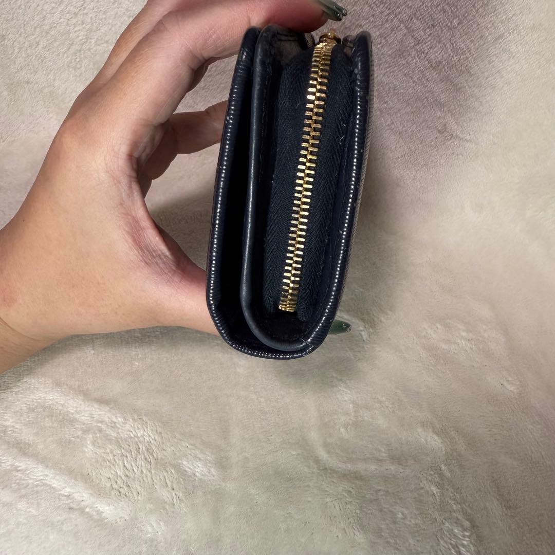 RUI様用 PRADA プラダ ネイビー 二つ折り財布