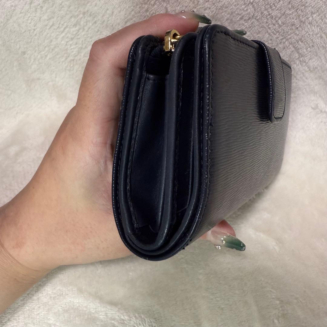 RUI様用 PRADA プラダ ネイビー 二つ折り財布