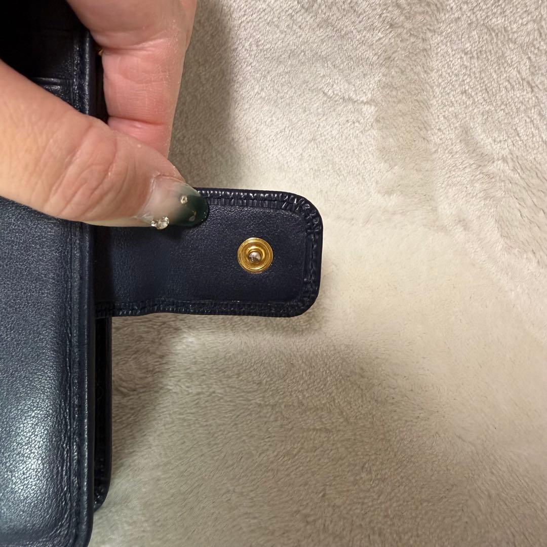RUI様用 PRADA プラダ ネイビー 二つ折り財布