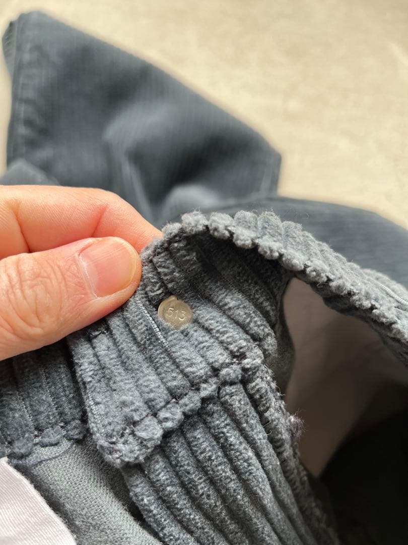 【USA製】シルバータブ　コーデュロイ　バギー