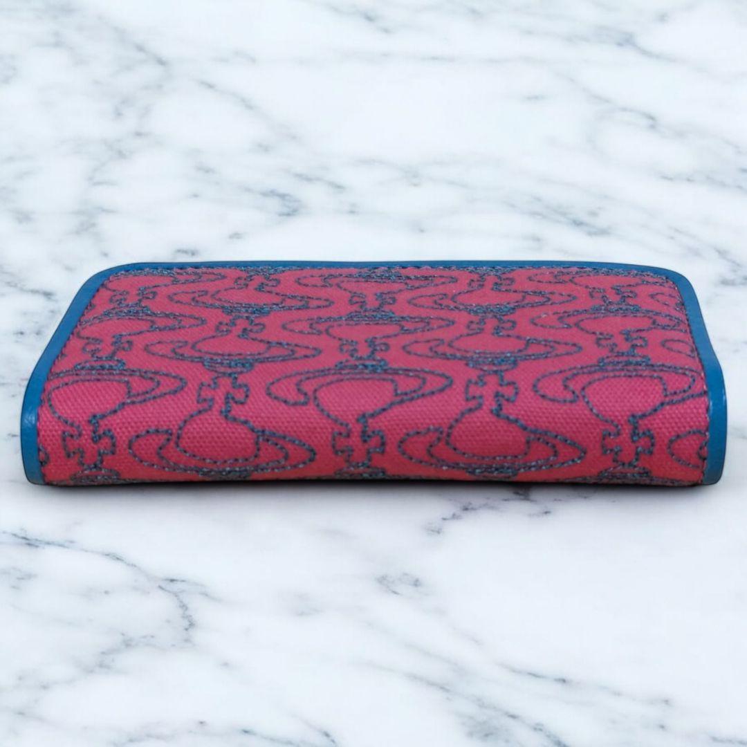 新品★ ヴィヴィアンウエストウッド オーブ ステッチ 4連キーケース ピンク