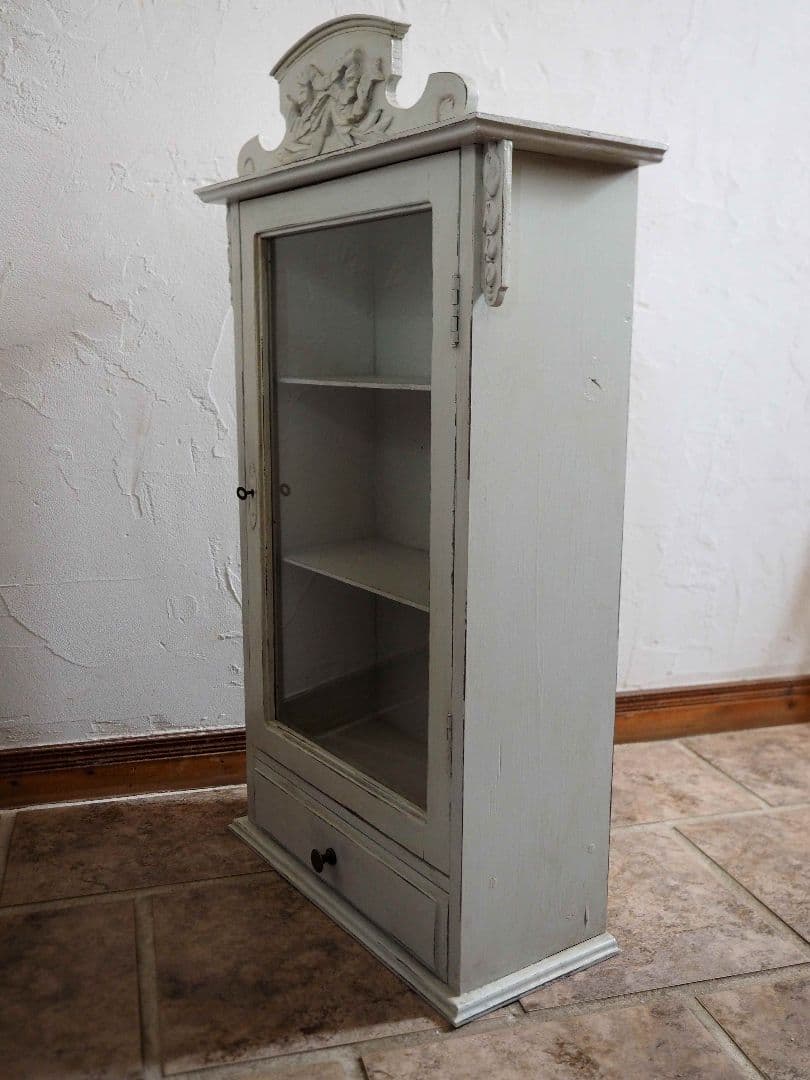 フランス アンティーク キャビネット ウォールシェルフ 棚 家具