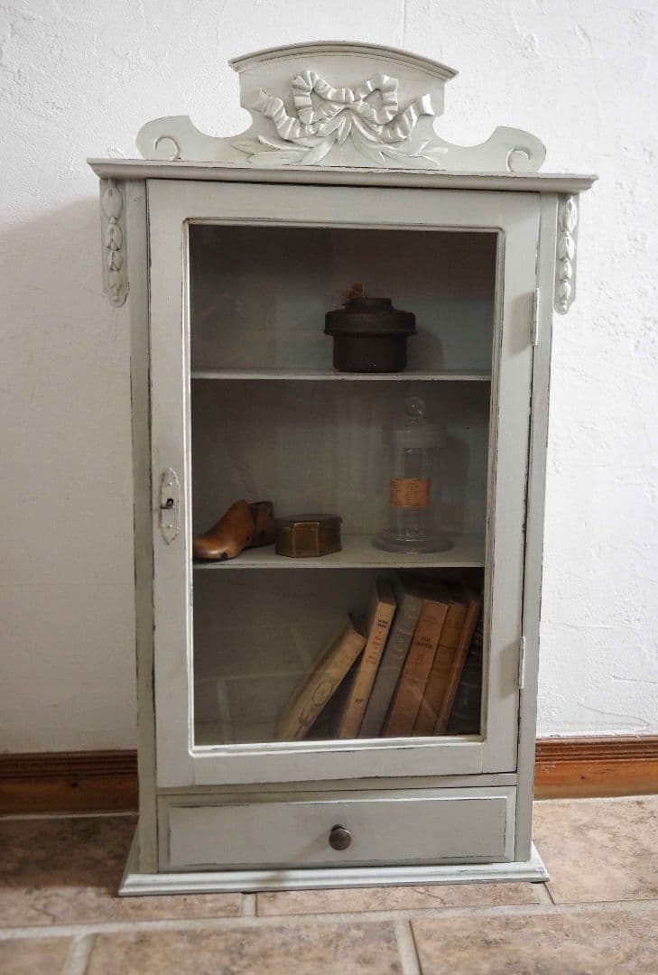 フランス アンティーク キャビネット ウォールシェルフ 棚 家具