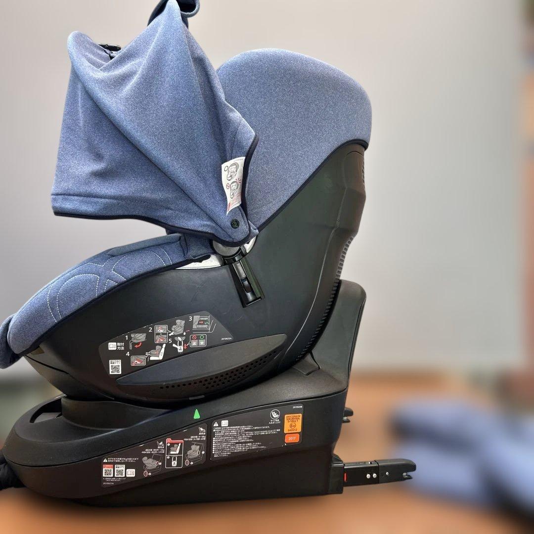 エールベベ クルット4i プレミアム BF867 ISOFIX ブルー