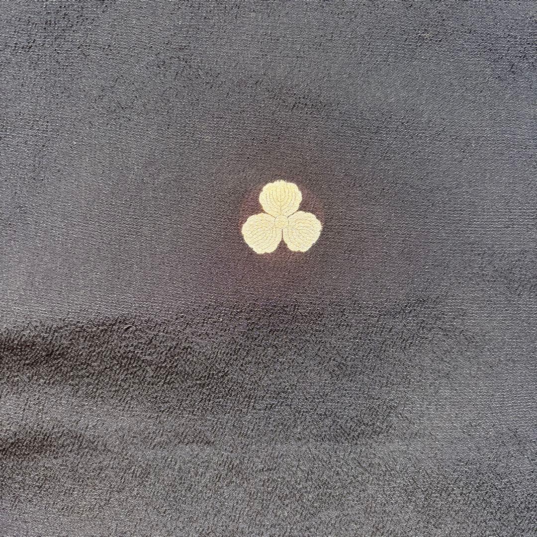 美品振袖 鶴と梅と松　青海波アンティーク正絹