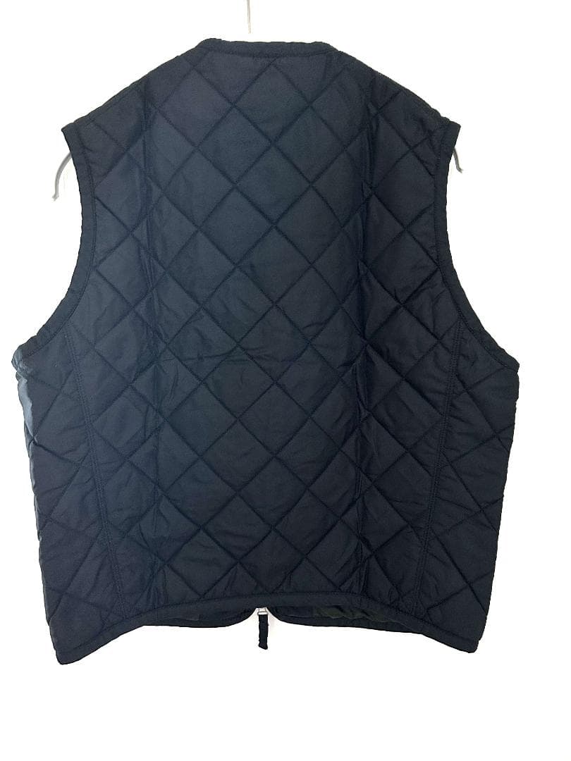 45R・45rpm ナイロンキルトベスト ネイビィ★2サイズ★極美品