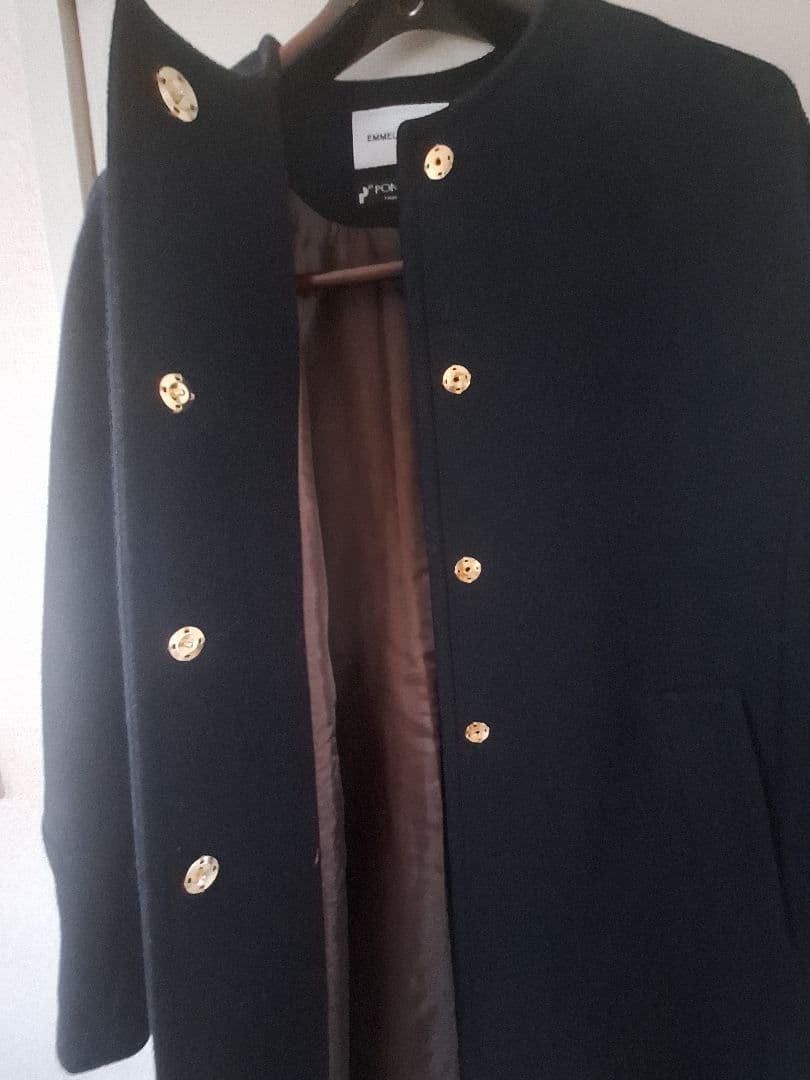 EMMEL REFINES　ネイビー コート
