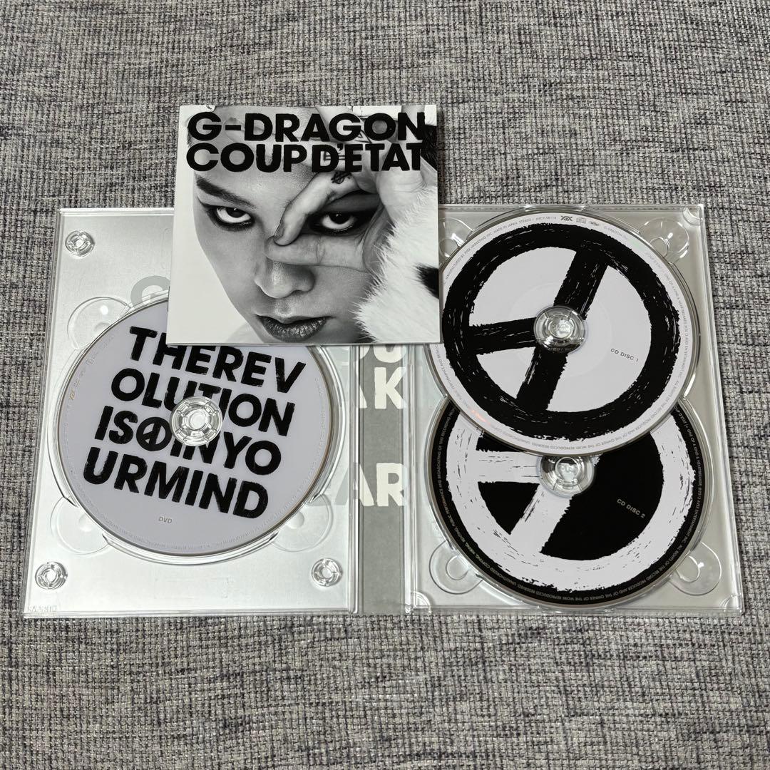 BIGBANG G-DRAGON COUP D'ETAT CD DVD 限定