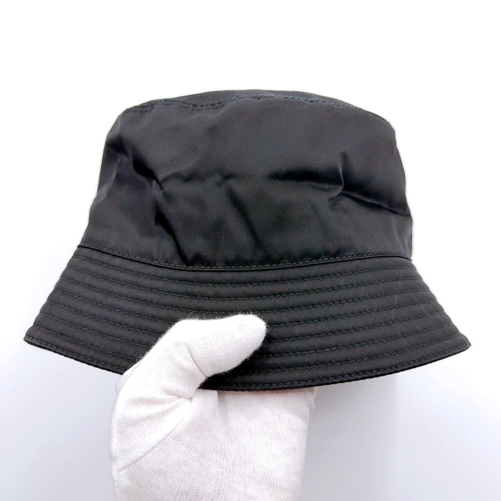 ◇プラダ◇2HC137/Re Nylon/リ ナイロン/L/ハット/帽子