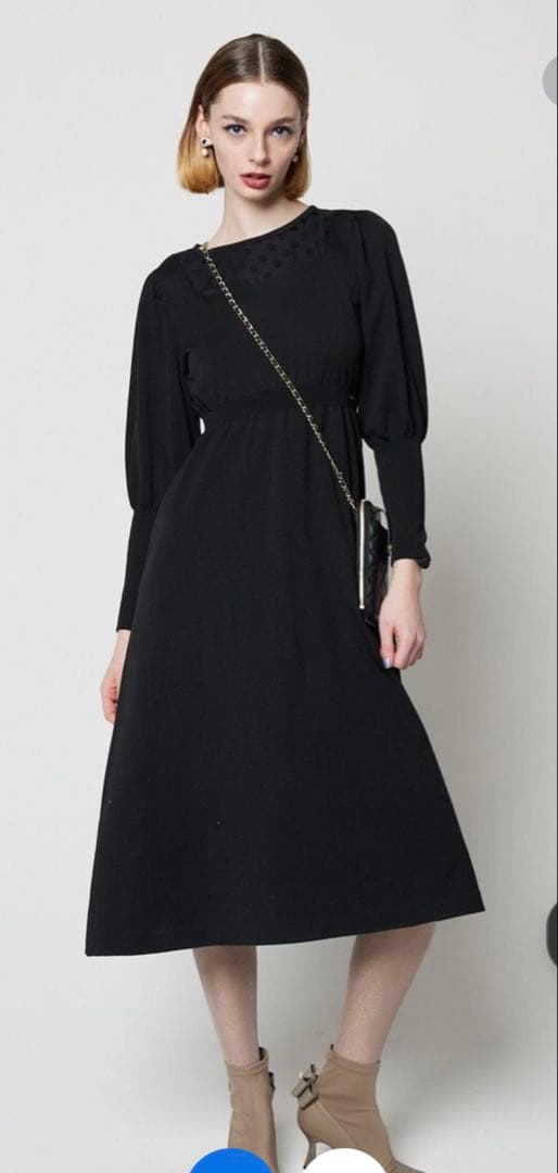 TOCCA【洗える！】RAINY NIGHT ニットドレス