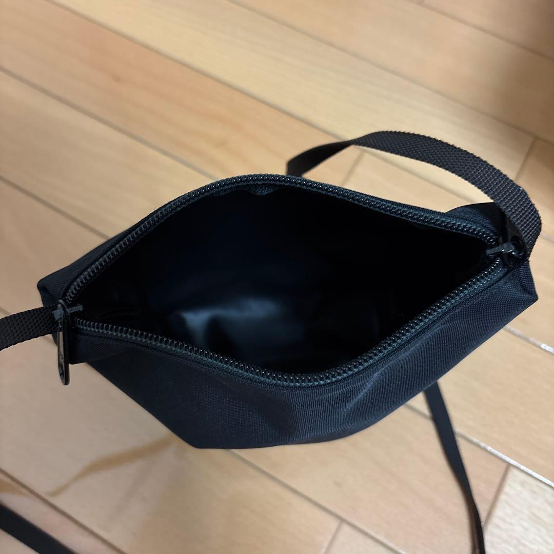 Herve Chapelier ブラック ポシェットショルダーバッグ　美品