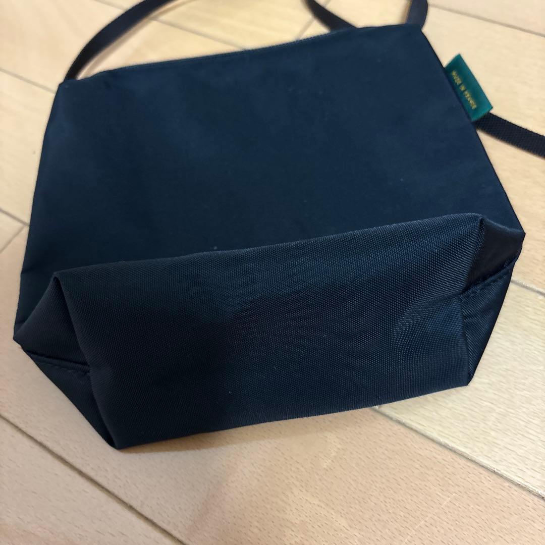 Herve Chapelier ブラック ポシェットショルダーバッグ　美品