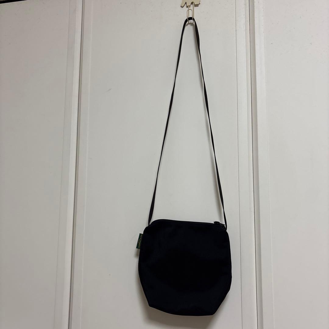 Herve Chapelier ブラック ポシェットショルダーバッグ　美品