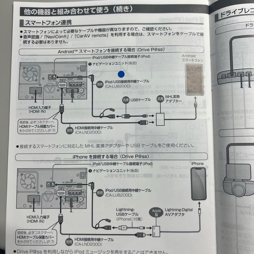 ストラーダSDカーナビ+ドラレコ前後 CN-F1X10LD/CA-DR03HTD