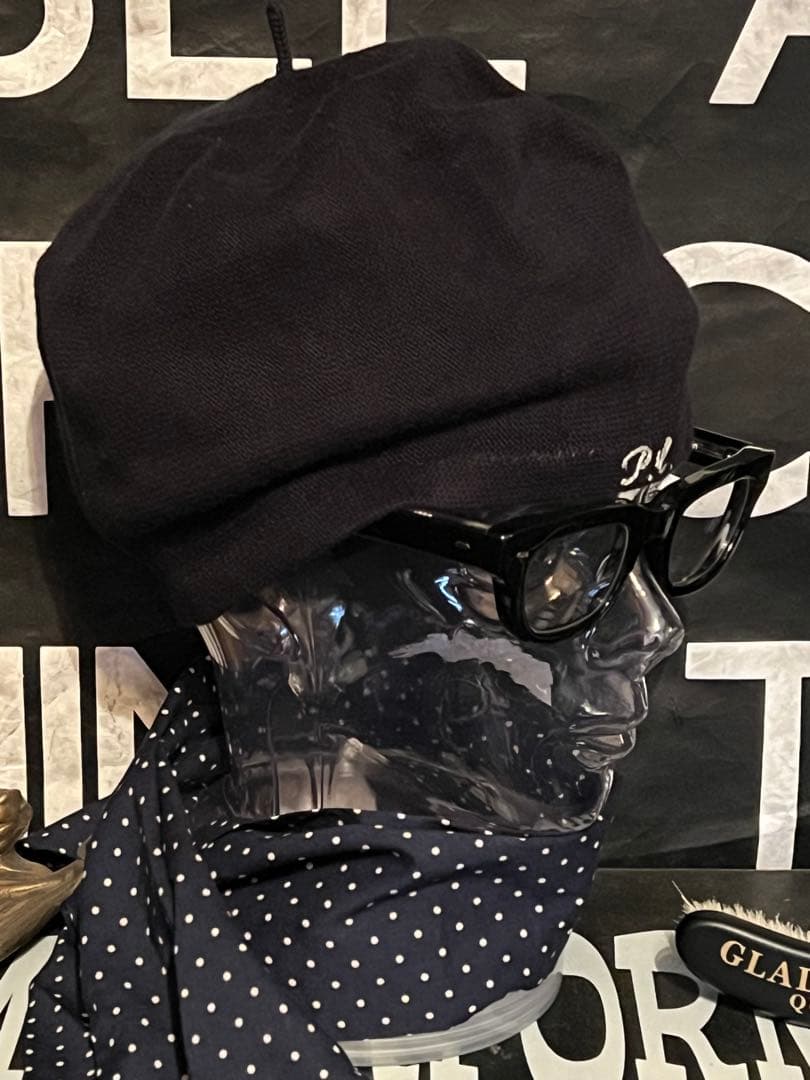 ポータークラシックのニットベレー　Porter Classic ブラック