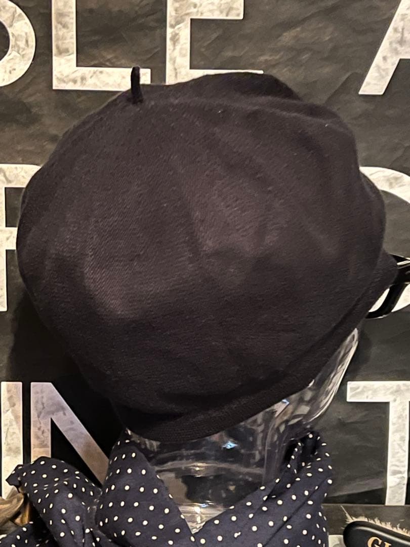 ポータークラシックのニットベレー　Porter Classic ブラック