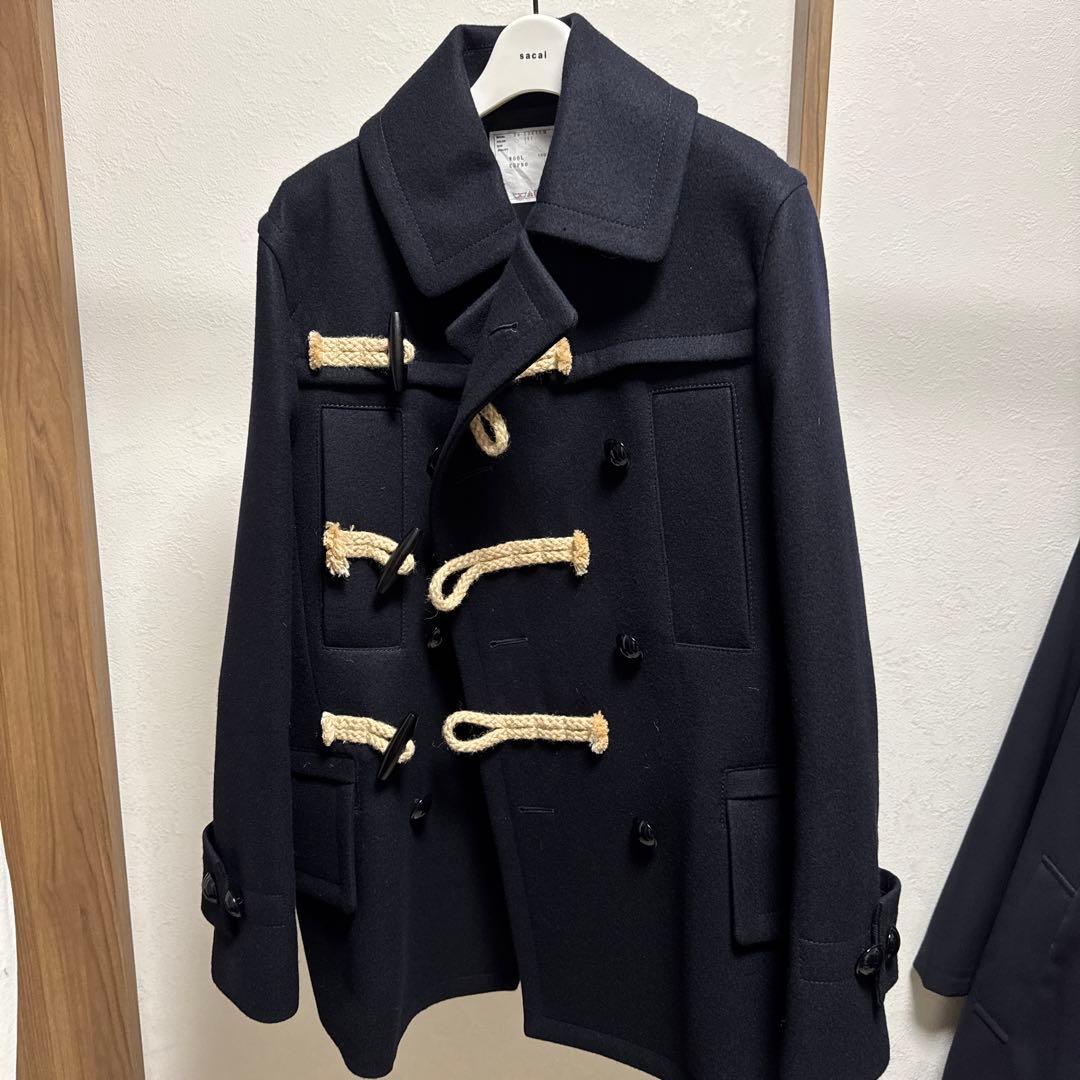 sacai ウールメルトン