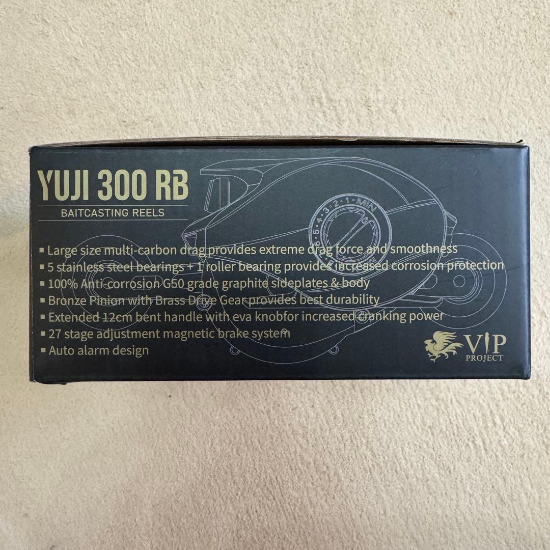 【新品未使用】VIPプロジェクト YUJI 300 RB ベイトリール
