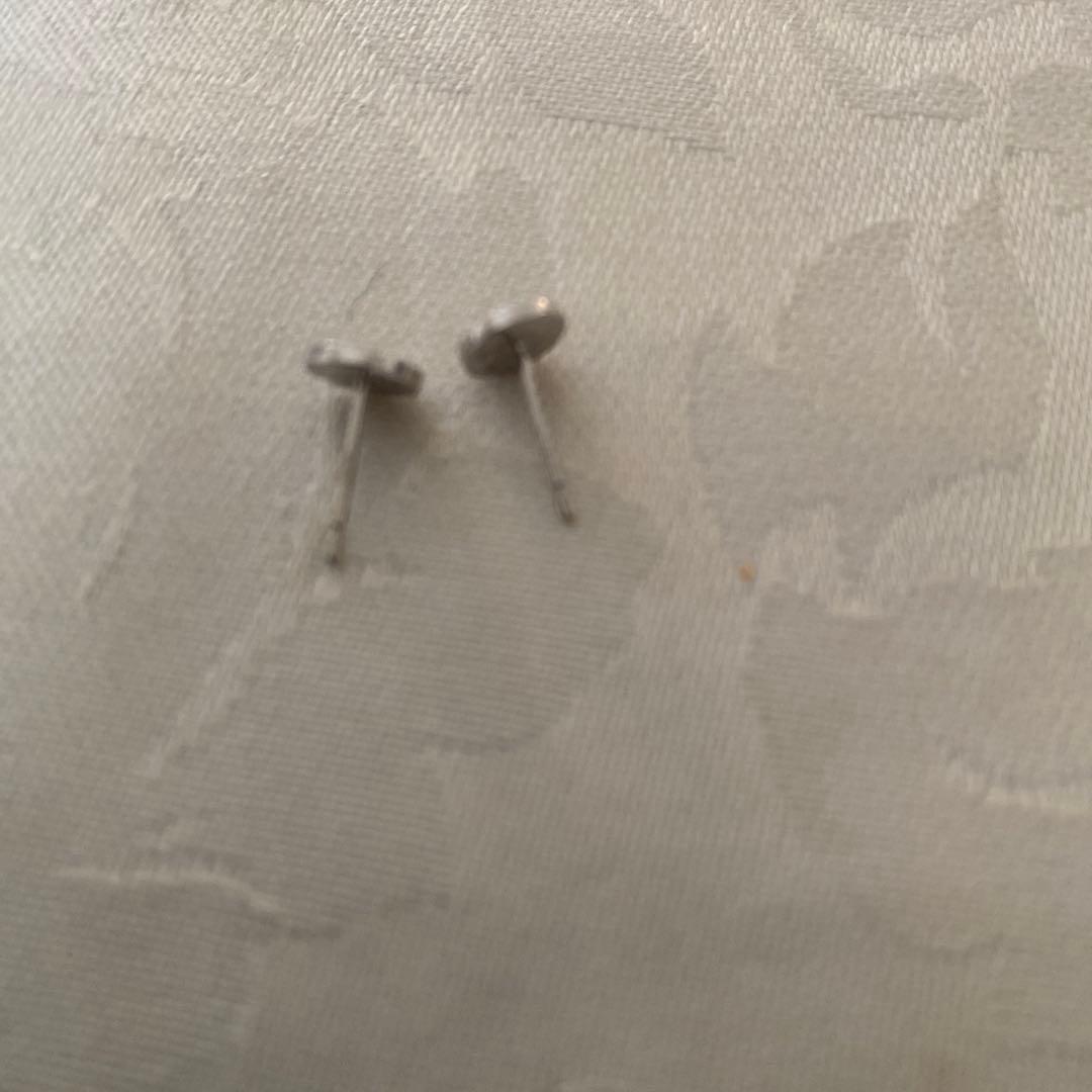 COCOSHUNIK ピアス（キャッチ無し）　　 18K ホワイトゴールド