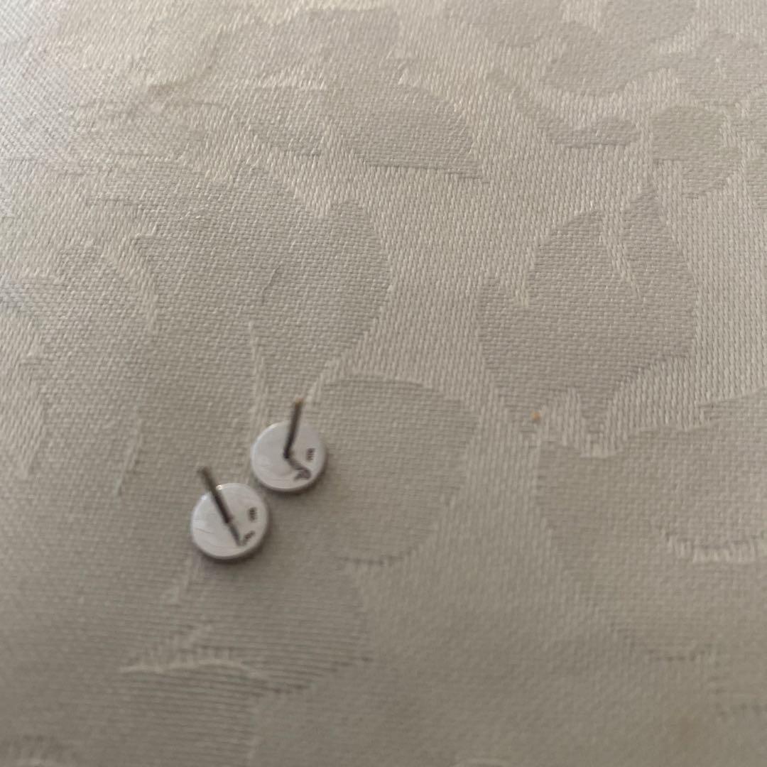 COCOSHUNIK ピアス（キャッチ無し）　　 18K ホワイトゴールド