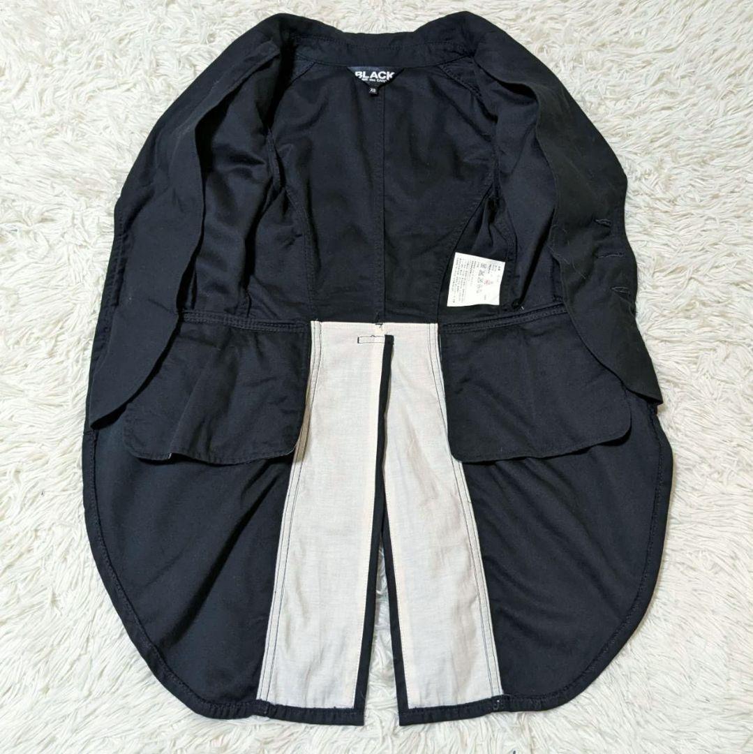 BLACK COMME des GARCONS 黒 燕尾 ジャケット タキシード