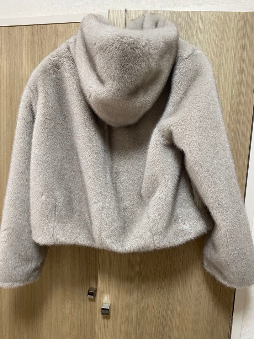 25aw JUSGLITTY ダブルジップファーパーカー　サイズ1