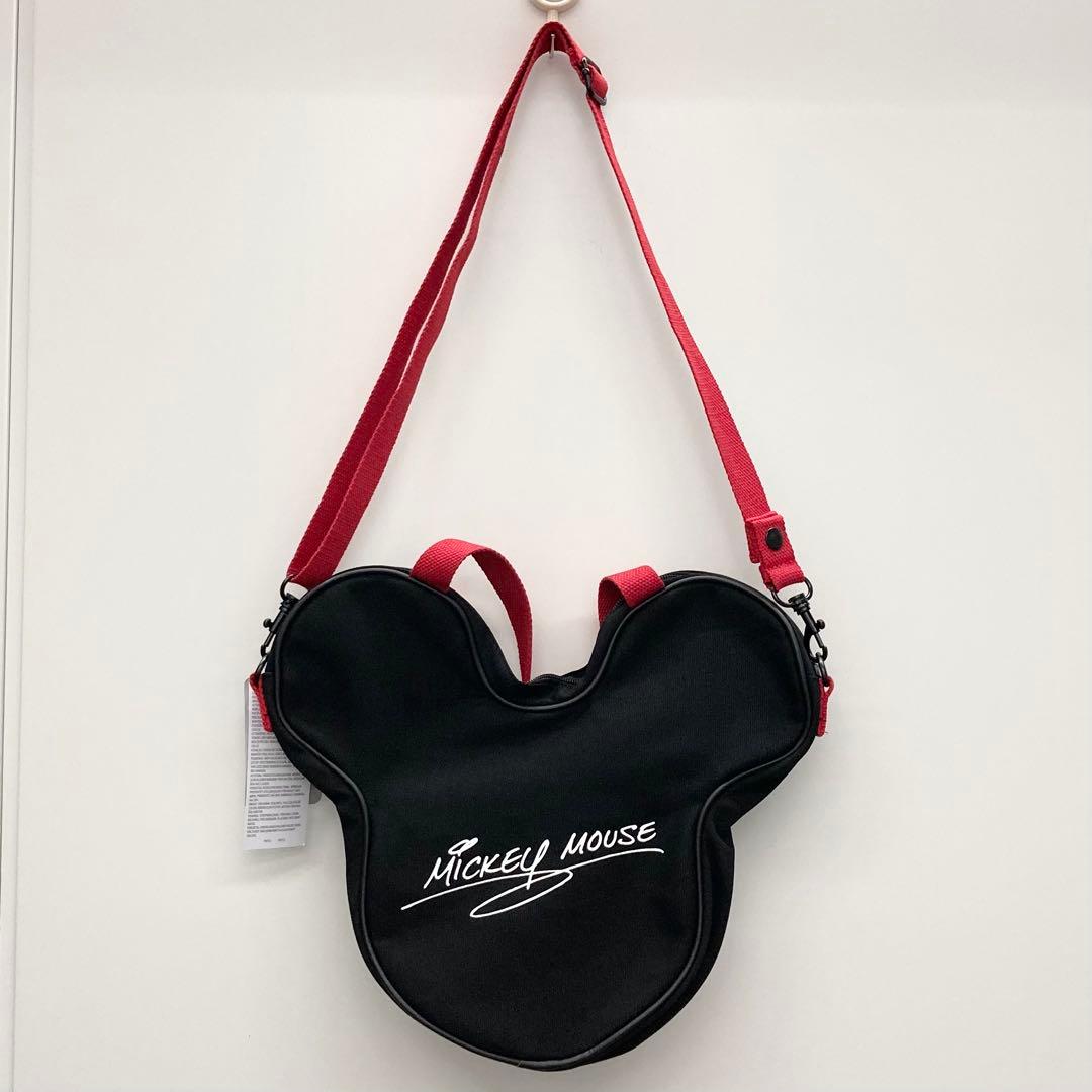 ミッキー ミニ ビッグフェイス トートバッグ ショルダーバッグ ディズニー