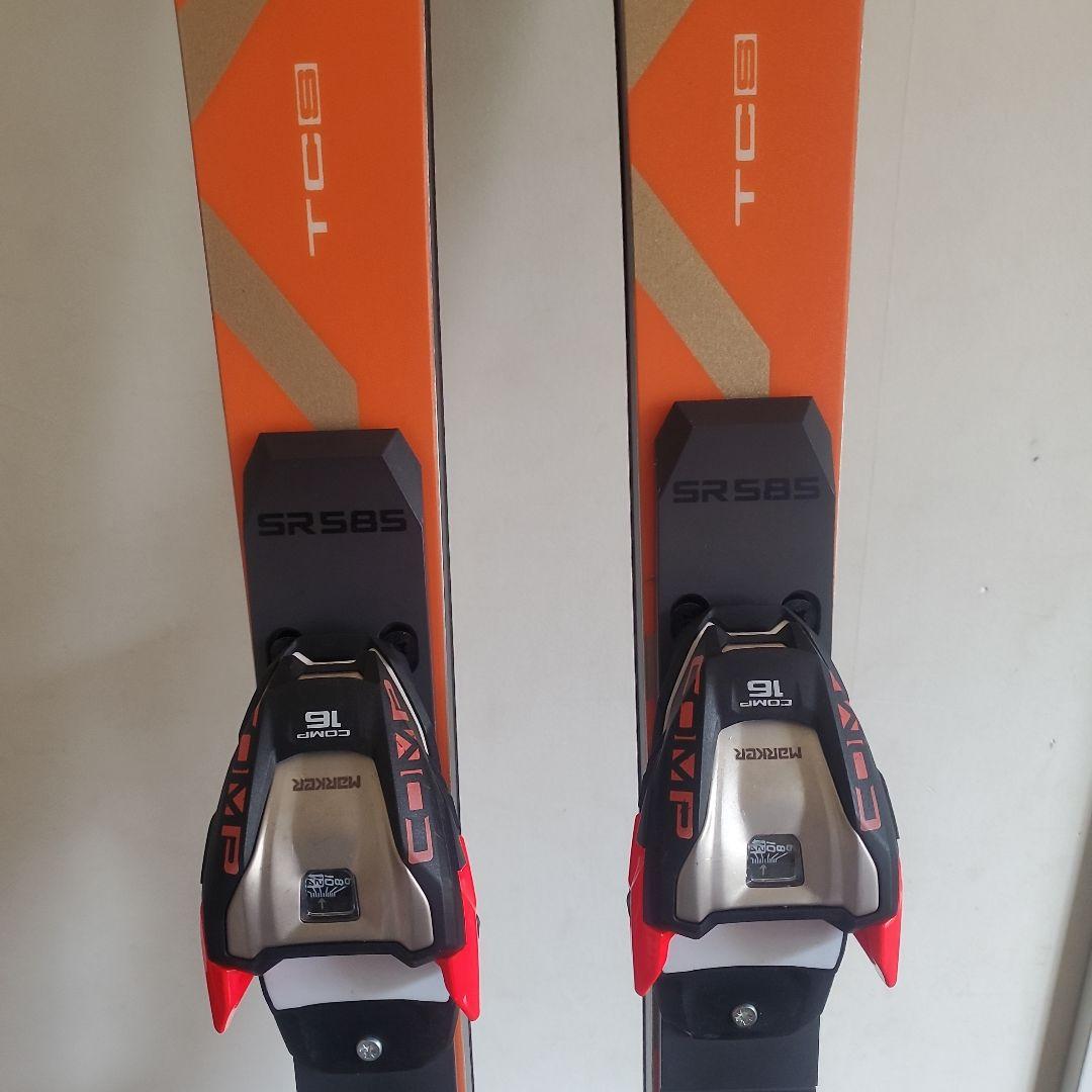 OGASAKA SR585スキー板165㎝ オレンジ