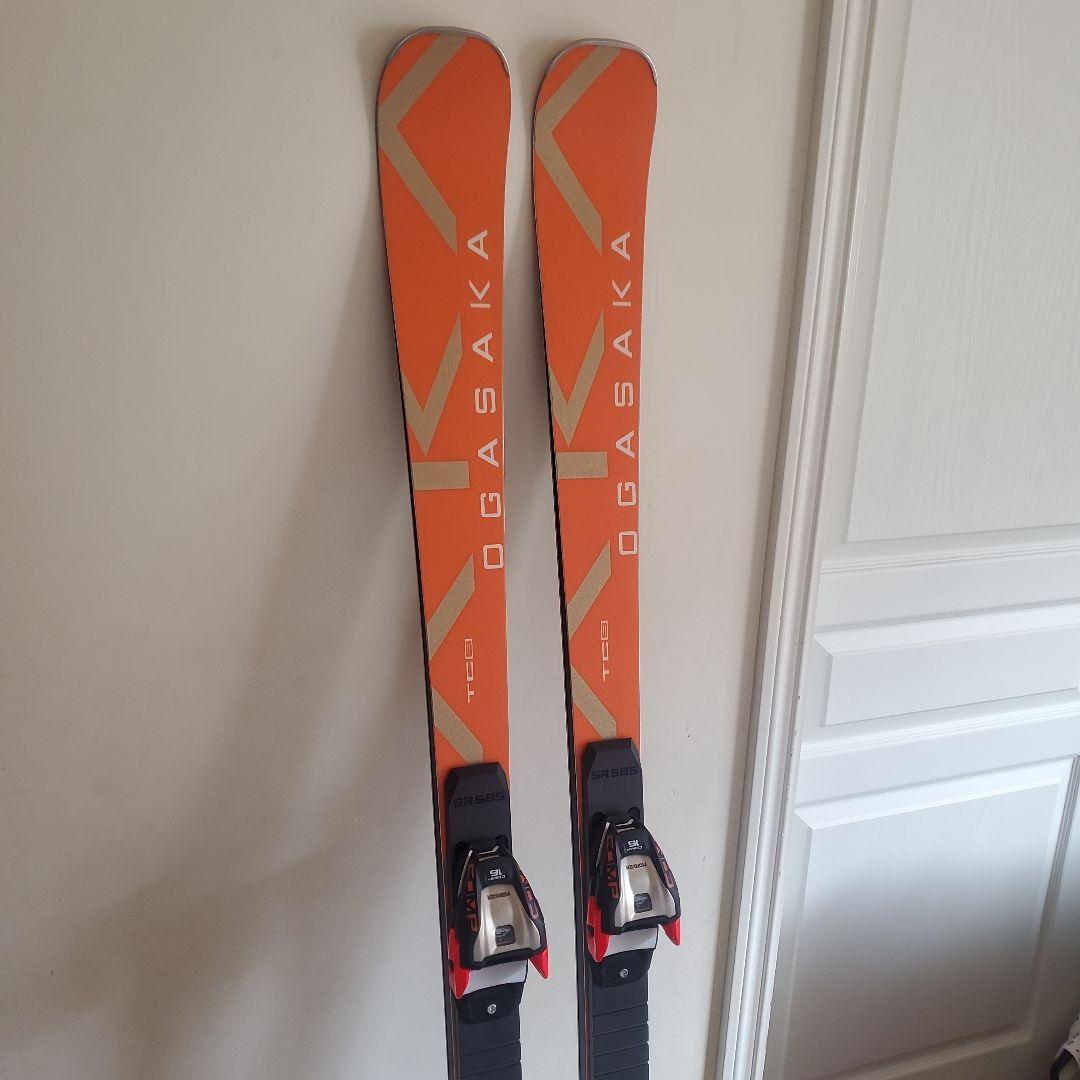 OGASAKA SR585スキー板165㎝ オレンジ