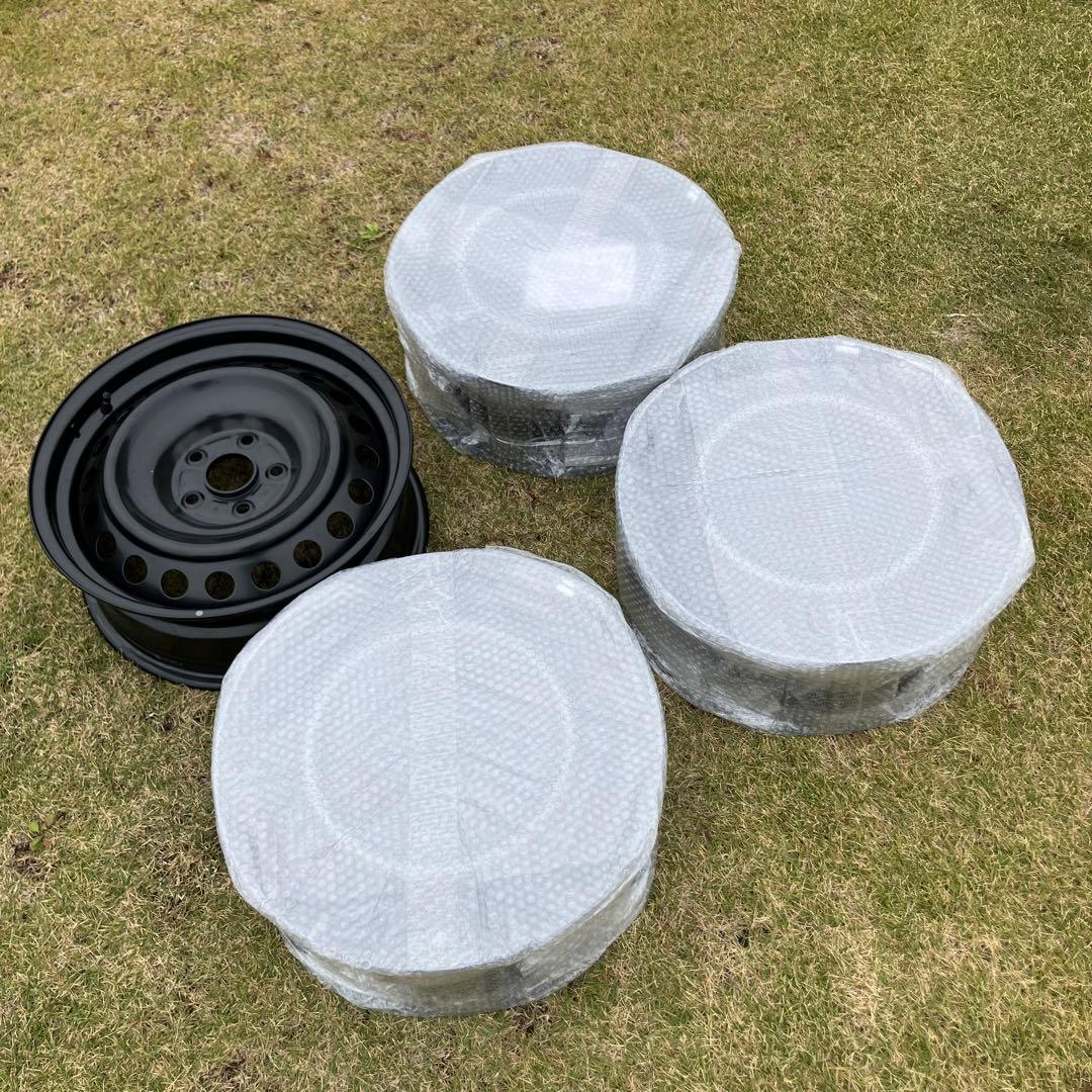 60プリウス　純正スチールホイール 4本セット　17インチ 5穴 114.3