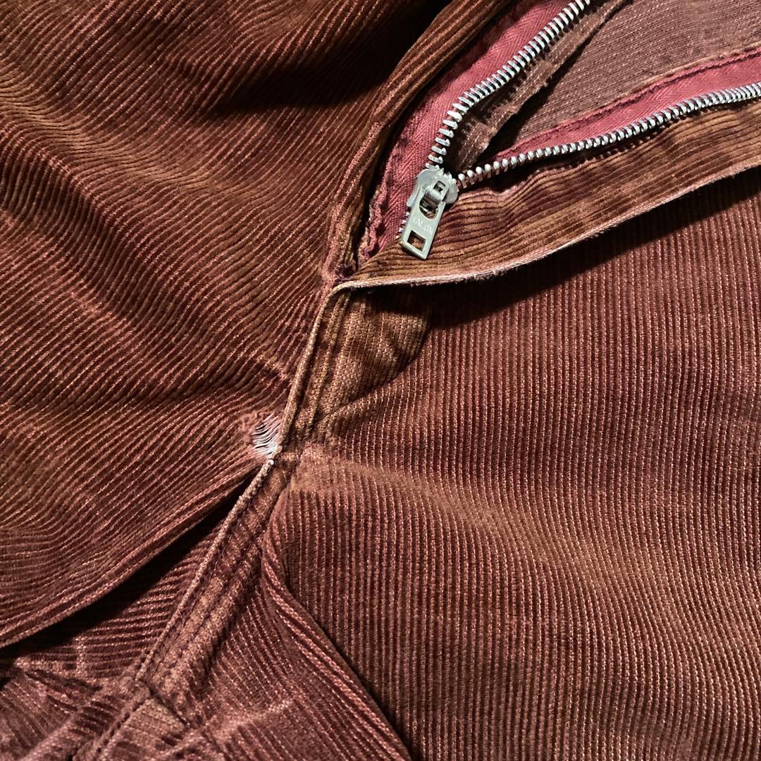j*3様 dickies アルミジップ　 ボルドー　コーデュロイ パンツ　〜80
