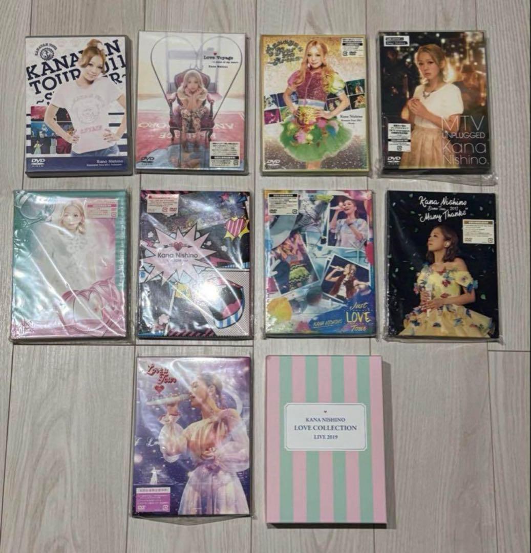 西野カナ DVD まとめ売り