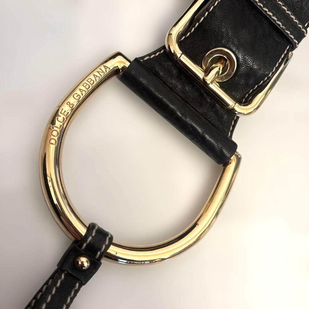 Dolce & Gabbana ショルダーバッグ 焦茶（黒に近い濃い茶色）