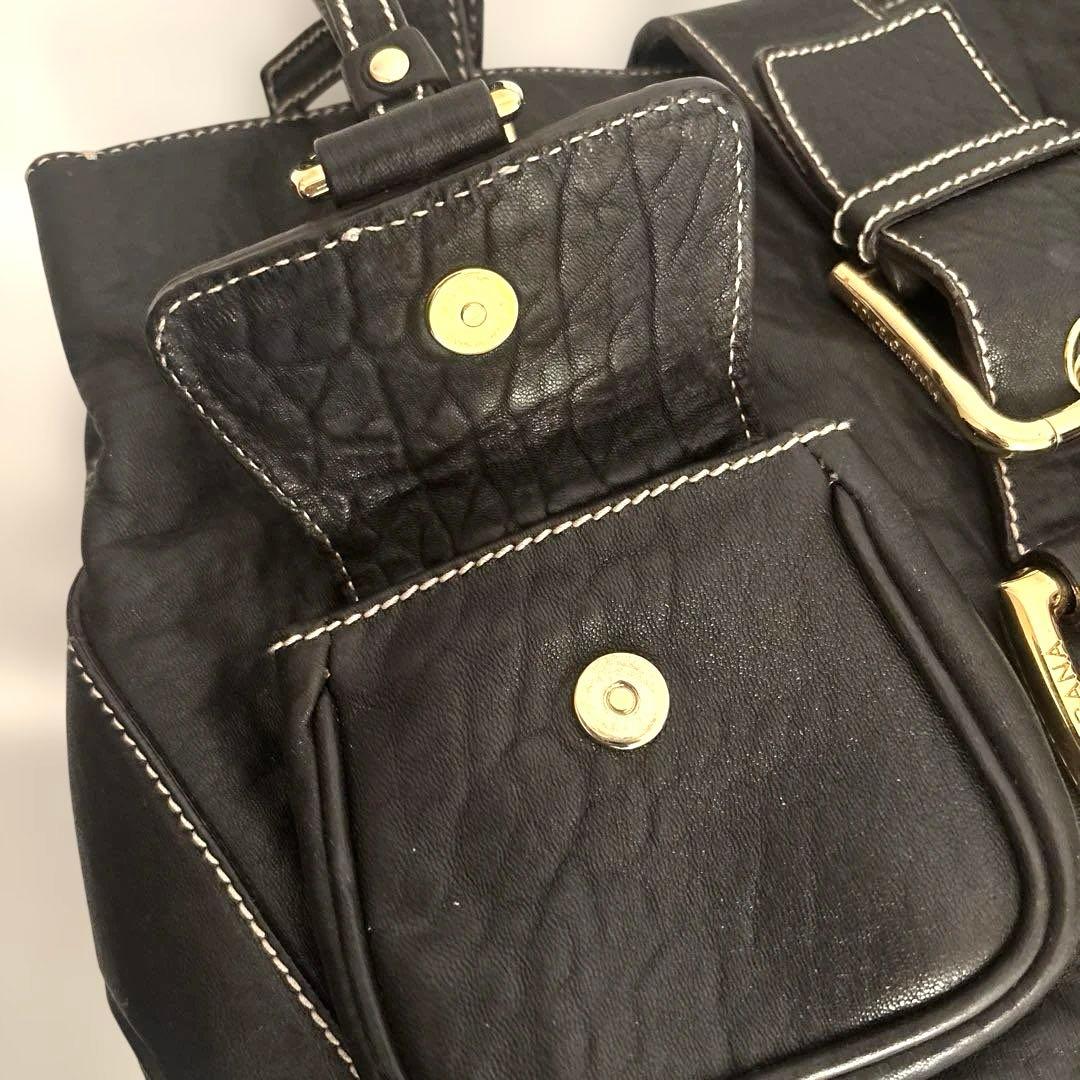 Dolce & Gabbana ショルダーバッグ 焦茶（黒に近い濃い茶色）