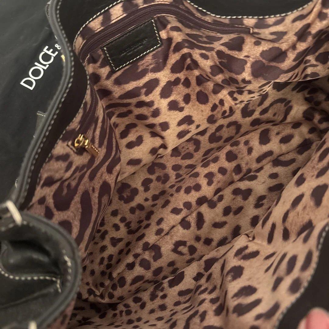 Dolce & Gabbana ショルダーバッグ 焦茶（黒に近い濃い茶色）