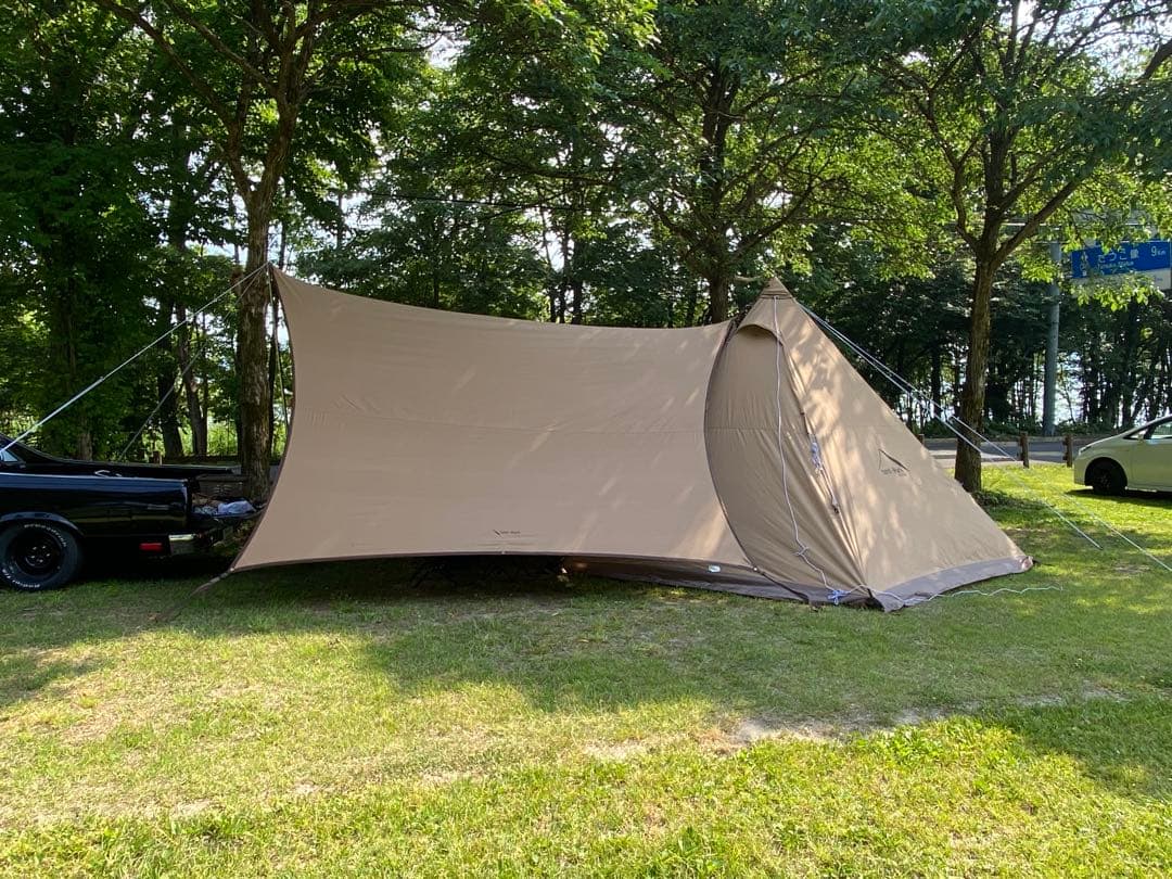 サーカスtc 焚き火タープヘキサ　ポールとワンポール用キャップ