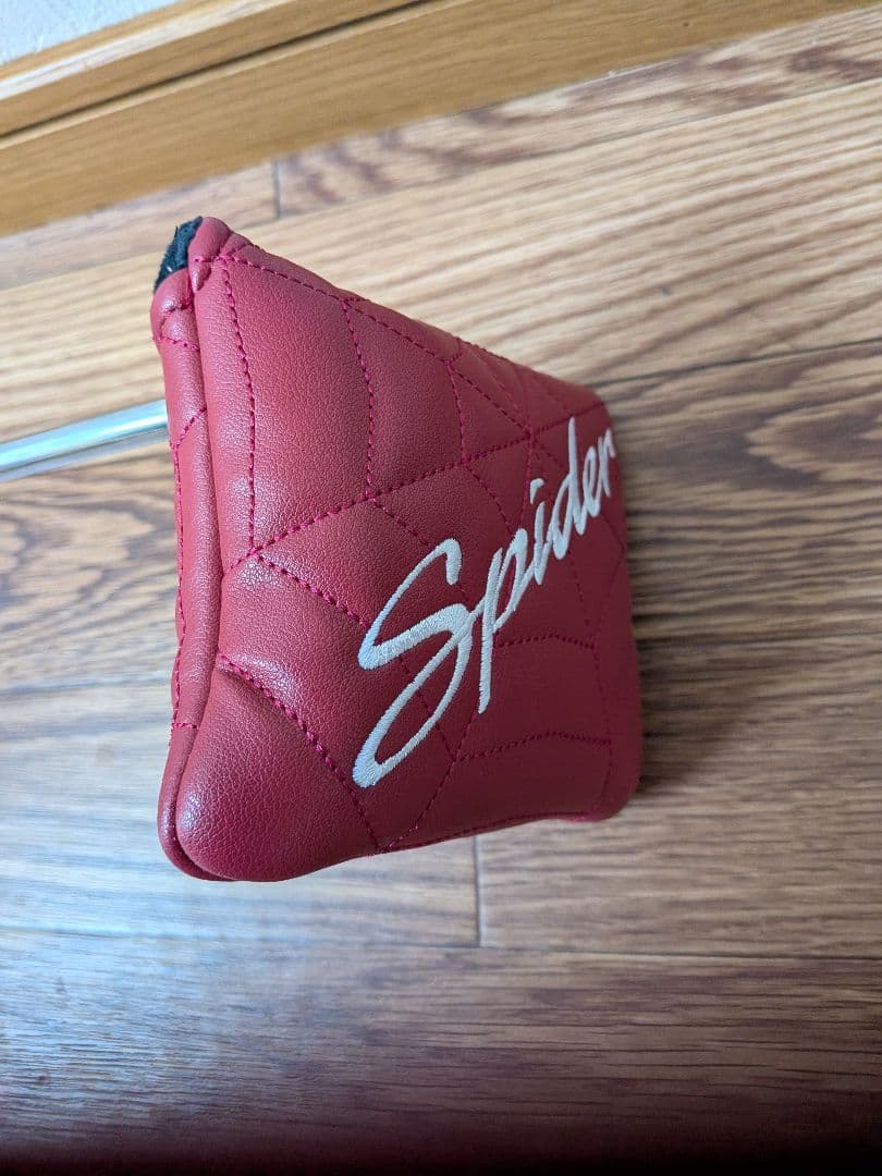 TaylorMade Spider パター レッド ヘッドカバー付き　レフティ